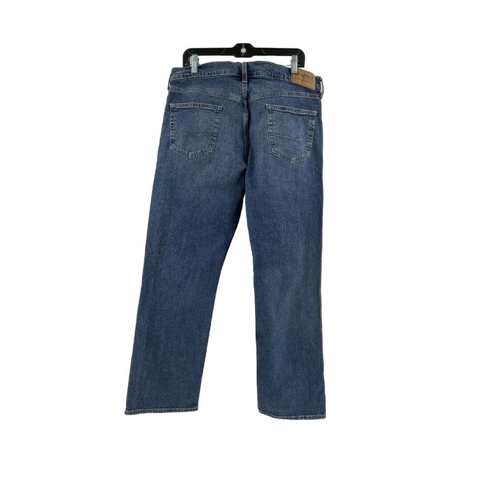 Vintage Levi Strauss Signature Relaxed Fit 5 Pocket Denim Jeans Straight 34X32 - Picture 4 of 15